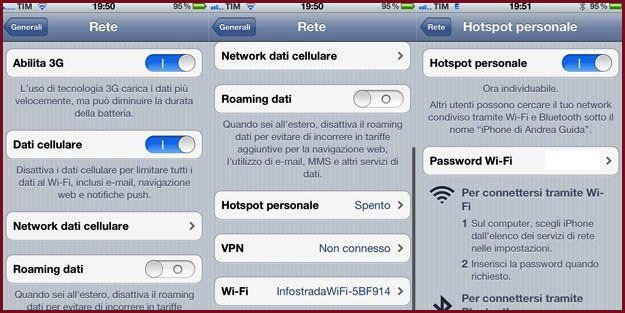 iphone come modem
